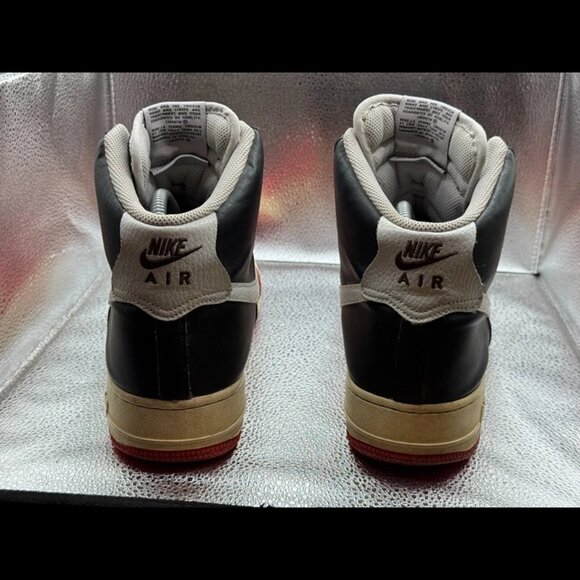 Size10 Nike NBA Air Force 1 Mens High Top 75th Anniversary Trail Blazers Sneaker - Picture 6 of 9